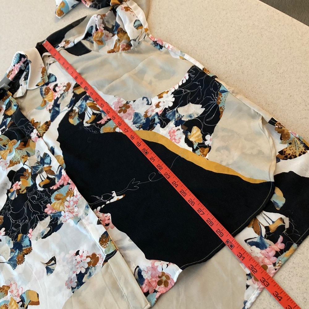 3.1 Phillip Lim for Target Colorful Floral Blouse Women Size 2X - Picture 7 of 11